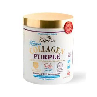 kiperin purple collagen peptides 576g packaging, kiperin purple collagen peptides scoop, kiperin purple collagen peptides in smoothie Kiperin Purple Collagen Peptides - 576g Kiperin Collagen Peptides - Purple 576g collagen-peptides, purple-collagen, kiperin, skin-care, beauty-supplements, joint-health, nutrition, hair-skin-nail-support, ai-generated, daily-beauty
