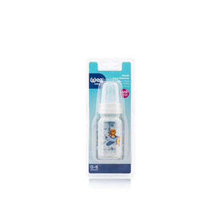 Wee Glass Baby Bottle 125ml
