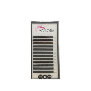 Maklora False Eyelashes - D Curl, Silk Material, 0.10 Thickness, 9mm Length - Enhance Your Natural Look Maklora False Eyelashes - Enhance Your Natural Look False Eyelashes, Individual Eyelashes, Silk Eyelashes, D Curl Eyelashes, Maklora Eyelashes, Beauty, Cosmetics, Makeup, Eyelash Enhancement, Special Occasion Beauty, Beauty Essentials