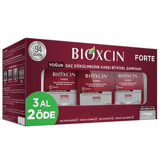 Bioxcin Forte Herbal Anti Hair Loss Shampoo Set - 3x300ml - Natural Hair Growth, Strengthens Follicles & Nourishes Scalp Bioxcin Forte Herbal Hair Loss Shampoo - Natural Hair Growth hair loss shampoo, anti hair loss shampoo, herbal hair loss shampoo, Bioxcin shampoo, shampoo for thinning hair, hair strengthening shampoo, natural hair loss treatment, hair growth shampoo, hair loss, thinning hair, herbal shampoo, natural hair care, hair strengthening, nourishing scalp, hair follicles, hair growth, Shampoo, ha