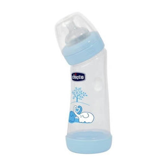 Chicco Inclined Feeding Bottle Male 250ml 0 Month+