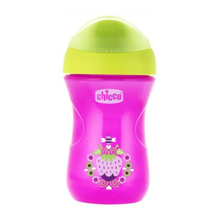 Chicco Advanced Glass 12 Months+ Pink Floral 266ml