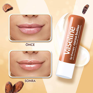 Vaseline Vaseline Lip Therapy Cocoa Butter Lip Balm - 48 Hour Moisturization, Non-Greasy, Dry Lip Care Vaseline Lip Therapy Cocoa Butter Lip Balm - 48hr Moisturization Vaseline Lip Therapy, Cocoa Butter Lip Balm, Dry Lip Care, Long-lasting Lip Moisturizer, Non-greasy Lip Balm, Lip Care, Moisturizing Lip Balm, Natural Lip Care, Lip Repair, Lip Soothing, Everyday Lip Care, Outdoor Lip Care, Lip Protection