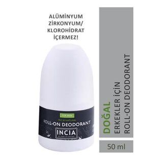 Incia Natural Roll-On Deodorant for Men - Aluminum-Free, Hypoallergenic & Paraben-Free Incia Natural Roll-On Deodorant - Aluminum-Free & Hypoallergenic natural deodorant for men, aluminum-free deodorant, paraben-free deodorant, hypoallergenic deodorant, roll-on deodorant, men's grooming, natural personal care, sensitive skin, chemical-free deodorant, men's health