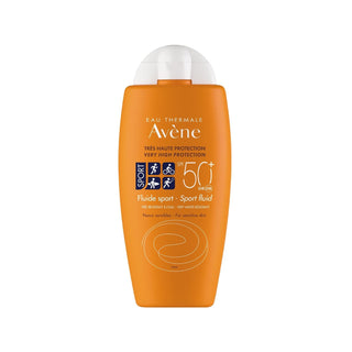 Avene SPF 50+ Sunscreen for Sports - Fluid Formulation, Water-Resistant, 3.38 fl oz Avene SPF 50+ Sunscreen for Sports - 3.38 fl oz Avene sunscreen, SPF 50+ sunscreen, sunscreen for sports, sun protection for active individuals, fluid sunscreen, outdoor enthusiasts, active lifestyle, water-resistant sunscreen, sweat-resistant sunscreen, non-greasy sunscreen, high SPF sun protection