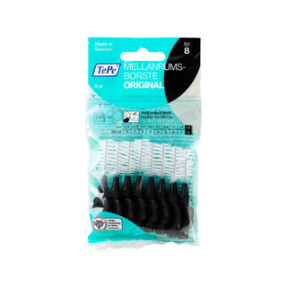 Tepe Interdental Brush Set - 8 Pack, 1.5 mm, Black - Quality Oral Hygiene Solution Tepe Interdental Brush Set - 8 Pack, 1.5 mm interdental brush, Tepe brand, oral hygiene, dental care, black interdental brushes, oral care, dental hygiene, interdental cleaning, dental brushes, Tepe interdental brushes, oral health, dental cleaning