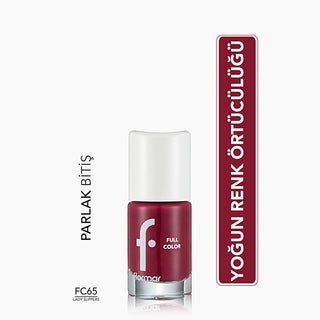flormar full color nail polish lady slippers, wine color nail polish by flormar, extra strong pigmented nail polish Flormar Full Color Extra Strong Pigmented Nail Polish - Lady Slippers | 0.5 fl. oz. Flormar Full Color Extra Pigmented Nail Polish - Lady Slippers flormar, nail-polish, pigmented-nail-polish, beauty-enthusiasts, women, glossy-finish, long-lasting-nail-polish, high-pigmentation, wine-color, ai-generated