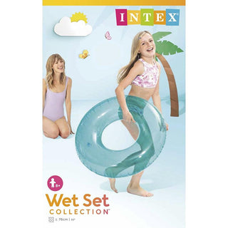 Intex Transparent Jumbo Swim Ring - 76cm Inflatable Pool Float for Kids & Adults - Fun Beach & Water Toy Intex Jumbo Swim Ring - Fun Inflatable Pool & Beach Float inflatable swim ring, jumbo swim ring, transparent swim ring, pool float, beach float, Intex swim ring, swim ring for kids, swim ring for adults, 76 cm swim ring, swim ring, inflatable, pool toy, beach toy, water toy, summer fun, kids pool toy, adults pool toy, vinyl swim ring, colorful swim ring, swimming aid, floating device, pool accessory, bea