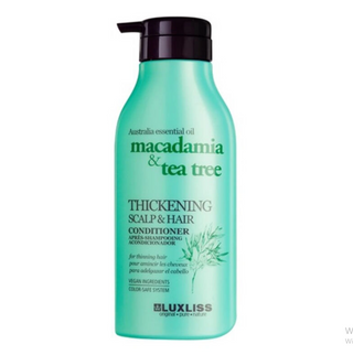 Luxliss Thickening Macadamia Tea Tree Thickening Scalp- Hair Conditioner 500 ml