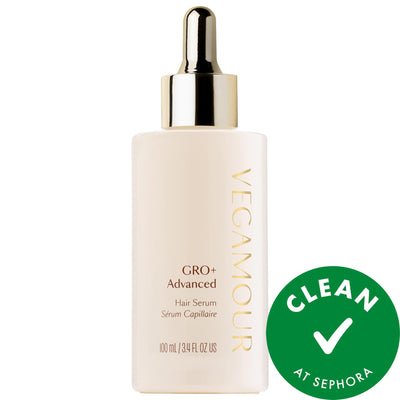 Vegamour GRO+ Advanced Hair Serum for Severe Signs of Thinning - Visibly Improves Hair Density, Reduces Shedding, Vegan 