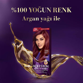 Wella Koleston Intense 5/66 Eggplant Purple Hair Dye: 100% Gray Coverage, Long Lasting, Argan Oil - Permanent At Home Color Wella Koleston Purple Hair Dye: Gray Coverage, Long Lasting Color hair dye, permanent hair color, gray coverage hair dye, argan oil hair color, long lasting hair color, intense hair color, at home hair color, purple hair dye, Wella Koleston, 5/66 eggplant hair dye, hair color, hair coloring, gray hair coverage, argan oil, moisturizing hair dye, long-lasting color, vibrant hair, at-home