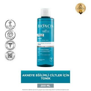 Bioxcin Acne Toning Solution for Oily Skin - Salicylic Acid & Zinc, Dermatologically Tested, 6.76 fl oz Bioxcin Acne Toner - Salicylic Acid & Zinc for Oily Skin acne toning solution, salicylic acid skincare, zinc for acne control, dermatologically tested toner, alcohol-free skincare, paraben-free toner, oily skin care, acne prone skin toner, bioxcin acnium tonik, skincare, acne treatment, oily skin toner, salicylic acid toner, zinc toner, gentle skincare, sensitive skin friendly