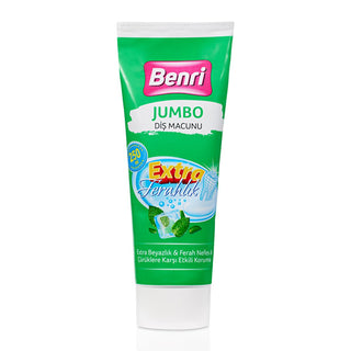 Benri Minty Fresh Toothpaste - 8.45 fl oz, Plaque Prevention & Whitening Benri Minty Fresh Toothpaste - 8.45 fl oz toothpaste, mint flavored toothpaste, oral hygiene, plaque prevention, whitening toothpaste, Benri, oral care products, mint toothpaste, dental care, healthy teeth, fresh breath, large capacity toothpaste, tooth enamel strengthening, tartar prevention
