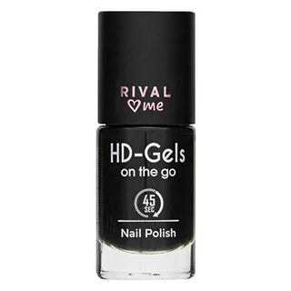 Rival Loves Me HD Gels Mystic Black Nail Gel Polish - Quick, Intense Color for Professional Finish at Home Rival Loves Me HD Gels Mystic Black Nail Gel Polish - Quick & Intense nail gel polish, mystic black nail color, quick nail polish, HD nail gels, nail cosmetics, beauty products, nail care, cosmetics, gel nail polish, black nail polish, professional nail finish, at-home nail care