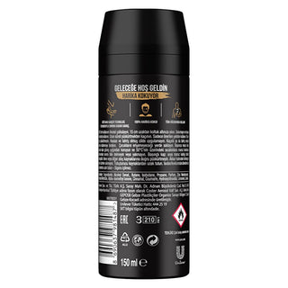Axe Leather & Cookies Deodorant Spray for Men: 48 Hour Odor Protection, Long Lasting Fresh Scent with Cardamom & Mandarin Notes Axe Leather & Cookies Deodorant: 48 Hour Freshness! Axe deodorant, men's deodorant spray, long lasting deodorant, kakule mandalina deodorant, leather cookies deodorant, 48 hour odor protection, fresh scent deodorant, body spray for men, deodorant, body spray, men's grooming, fragrance, cardamom, mandarin, leather, suede, cookie, vanilla, personal care, odor protection, axe body spr