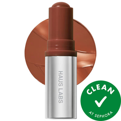 Color Fuse Longwear Hydrating Glassy Lip + Cheek Blush Balm Stick: Vegan, Gluten-Free, Cruelty-Free Multi-Use Makeup for