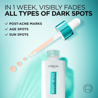 Loreal Paris Bright Reveal Niacinamide Dark Spot Face Serum 30ml