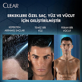 Clear Men Dandruff Control Shampoo - 13.5 fl oz | Refreshing Formula