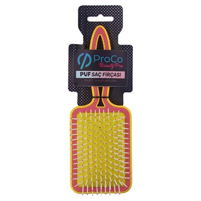 ProCo Beauty Pro Puf: Detangling Hair Brush for Wet & Dry Hair - Gentle Scalp Massage, Smooth & Shiny Hair