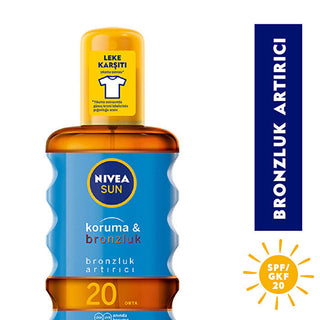 Nivea Sun Protection and Tanning Sun Oil 200 ml