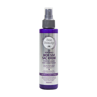 bee beauty moisturizing hair conditioner bottle, bee beauty hair conditioner usage Bee Beauty Moisturizing Hair Conditioner - Special Formula for Colored Hair | 150 ml Bee Beauty Moisturizing Hair Conditioner - 150 ml bee-beauty, moisturizing-hair-conditioner, colored-hair-care, easy-combing, uv-protection, hair-nourishment, daily-use, orange-tone-neutralizer, hair-care, ai-generated