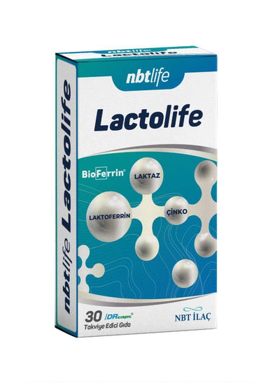 NBTLife Lactolife: Boost Breast Milk Production with Lactation Supplement - 30 Capsules for Breastfeeding Support