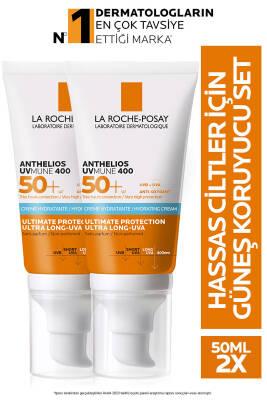 La Roche-Posay Anthelios UVMune SPF50+ Hydrating Cream: Broad Spectrum Sunscreen for Sensitive Skin, UVA/UVB Protection,