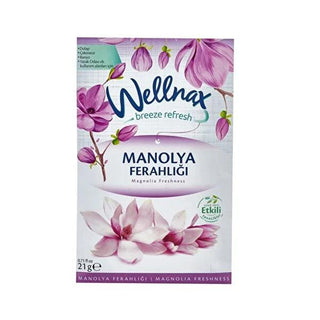 Wellnax Scented Drawer Sachet - Manolya (Magnolia) Fragrance for Closets & Drawers, Compact & Long-Lasting Wellnax Magnolia Scented Drawer Sachet - Fresh Closet Fragrance scented drawer sachet, closet fragrance, magnolia scent, aromatic closet freshener, drawer freshener, closet freshener, magnolia fragrance, drawer sachet, closet sachet, freshness, home organization, storage freshness, aromatic sachet