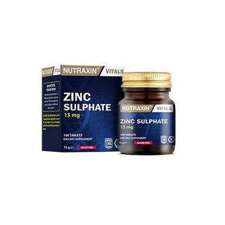 Nutraxin Zinc Supplement: 15mg Zinc Sulphate Tablets for Daily Immune Support (100 Count) Nutraxin Zinc 15mg: Daily Immune Support - 100 Tablets Zinc supplement, Zinc sulphate, 15mg Zinc tablet, Nutraxin Zinc, Daily zinc supplement, Immune support supplement, Zinc for adults, Zinc deficiency supplement, Zinc tablets, immune system, dietary supplement, health supplement, wellness, adult supplement, easy to swallow, daily dose, mineral supplement, Zinc, Nutritional supplement, health, well-being, immune suppo
