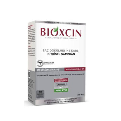 Bioxcin Genesis: Hair Loss Shampoo for Dry & Normal Hair - Amino Acid Enriched, Paraben & Mineral Oil Free - Thickening,