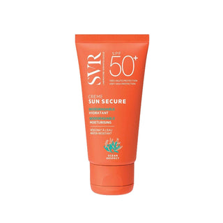 SVR Sun Secure Sunscreen SPF50+ - Gentle, Effective Sun Protection for Sensitive Skin (1.69 fl oz) SVR Sun Secure SPF50+ Sunscreen for Sensitive Skin sunscreen SPF50+, sensitive skin sun protection, SVR sun cream, UV protection lotion, secure sunscreen, sun protection, sunscreen for sensitive skin, gentle sunscreen, outdoor activities, daily sun protection, skincare, sun care, SPF50+, sunblock, UVB protection