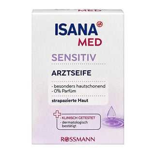 Isana Sensitive Skin Soap Bar - Gentle Cleansing, Dermatologically Tested, Fragrance-Free for Dry Skin Isana Sensitive Skin Soap - Gentle & Dermatologically Tested sensitive skin soap, gentle cleansing bar, dermatologically tested soap, fragrance-free soap, dry skin care, skincare for sensitive skin, gentle soap, moisturizing soap, soap for dry skin, Isana