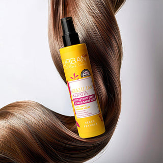 Urban Care Brazilian Keratin Hair Smoothing Milk: Heat Protection & Frizz Control, Vegan & UV Protection - Keratin Hair Treatment for Smooth, Straight Hair Urban Care Keratin Hair Smoothing Milk - Frizz Control & Heat Protect keratin hair treatment, hair straightening product, heat protectant spray, frizz control hair, vegan hair care, Brazilian keratin treatment, smoothing hair milk, marula oil hair, hair repair treatment, UV protection hair, keratin treatment, hair smoothing, heat protection, frizz contro