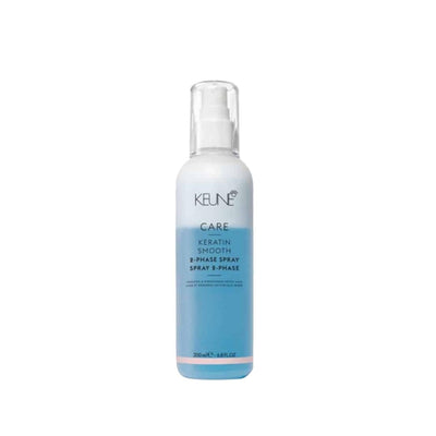 Keune Keratin Smooth Dual-Phase Smoothing Spray for Frizzy Hair, 6.76 fl oz - Keratin Hair Care