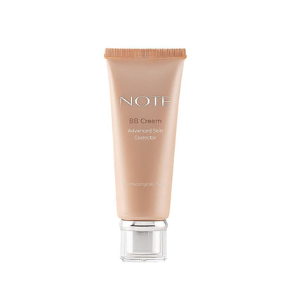 Note BB Cream Foundation - 100 Porcelain - High Coverage, SPF15, Brightening Beauty Balm, Natural-Looking & Tone Correct