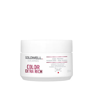 Goldwell Dualsenses Color Extra Rich 60Sec Hair Mask - Color Protecting, Nourishing Treatment for Vibrant Colored Hair Goldwell Dualsenses 60Sec Hair Mask for Colored Hair color-protecting hair mask, nourishing hair treatment, Goldwell Dualsenses, colored hair care, rich hair mask, hair nourishment, color vibrancy, hair protection, moisturizing hair mask, dry hair repair, damaged hair care, 60-second hair mask, 200ml hair mask, vibrant hair color, hair health, color-treated hair, hair care for colored hair
