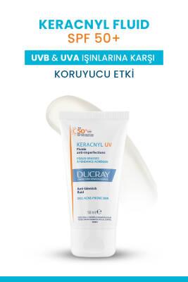 Ducray Keracnyl UV SPF50+ Anti-Blemish Sunscreen Fluid for Acne-Prone Skin - Matte Finish, Non-Comedogenic Ducray Keracnyl UV SPF50+ Anti-Blemish Sunscreen Fluid anti-blemish sunscreen, SPF50+ sun protection, non-comedogenic skincare, acne-prone skin care, matte finish sunscreen, Ducray Keracnyl, oily skin solutions, blemish reduction, sun protection for face, daily sunscreen, skincare for acne, non-comedogenic products
