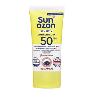 Sunozon Vegan Sunscreen Face Cream 50SPF - Sensitive Skin, Moisturizing & Anti-Aging, Dermatologically Tested, 1.69 fl oz Sunozon 50SPF Vegan Sunscreen Face Cream - Sensitive Skin Protection sunscreen face cream, vegan sunscreen, dermatologically tested sunscreen, sensitive skin sunscreen, moisturizing sunscreen, cruelty-free, 50 SPF, parfum-free, skincare, sun protection, vegan skincare, face cream, sunblock, anti-aging