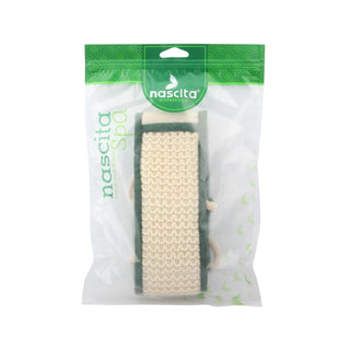 Nascita Sisal Back Bag - Natural Exfoliating Spa Accessory for Body Care Nascita Sisal Back Bag - Natural Exfoliating Spa Accessory Sisal back bag, Natural bath accessories, Exfoliating bath products, Spa accessories, Body care tools, Natural exfoliation, Skin care routine, Bath spa day, Healthy skin, Smooth skin, Luxury bath experience, Relaxing massage, Body care routine, Spa day at home, Special occasion skin prep