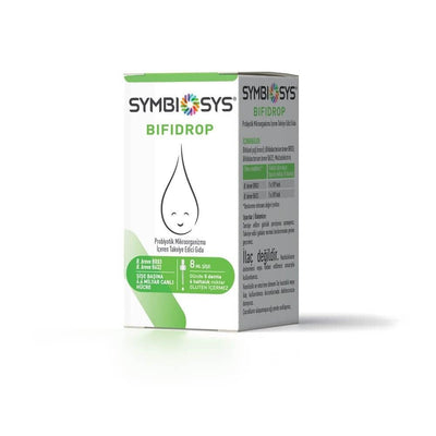 Symbiosys Bifidrop Probiotic Supplement Drops for Infants & Children - 8ml, Gut Health Support, Easy-to-Administer Probi