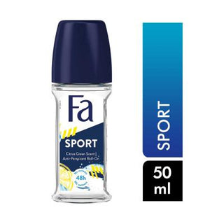 fa sport roll-on 50ml bottle, fa sport roll-on product packaging Fa Sport Roll-On - Fresh Scented Protection | 50ml Fa Sport Roll-On 50ml - Fresh Scented Protection fa, roll-on, deodorant, sport, fresh-scent, body-odor-protection, active-lifestyle, personal-care, women, ai-generated