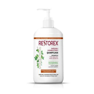 Restorex Restorative Shampoo for Dry and Damaged Hair - Nourishing and Moisturizing with Ivy Extract, 1000 ml Restorex Restorative Shampoo for Dry & Damaged Hair restorative shampoo, dry and damaged hair, nourishing shampoo, moisturizing shampoo, ivy extract shampoo, hair care, hair repair, healthy hair growth, moisturizing hair products, dry hair solution, damaged hair treatment