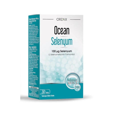 Ocean Selenyum Selenium Supplement 200 mcg - 60 Tablets for Immune Support