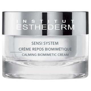 Institut Esthederm Calming Biomimetic Cream | Soothes Irritated Skin & Strengthens Defenses | Fragrance-Free Facial Cream Institut Esthederm Calming Cream: Sensitive Skin Relief calming cream, sensitive skin cream, fragrance-free moisturizer, soothing face cream, irritated skin relief, dermatological skin care, biomimetic cream, makeup base sensitive skin, facial cream, moisturizer, sensitive skin, irritated skin, redness relief, fragrance-free, makeup base, skin care, beauty, skin barrier, skin defense, so