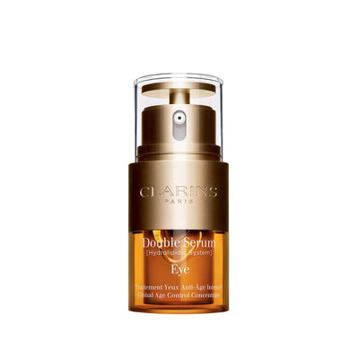 Clarins Double Serum Eye: Anti-Aging Eye Serum, Reduce Wrinkles & Dark Circles - Best Eye Serum 20ml