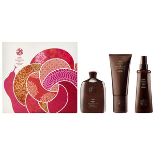 Oribe Lunar New Year Hair Care Set: Volumizing Shampoo, Conditioner & Thickening Spray - Sulfate-Free, Vegan, Cruelty-Free for Fine Hair Volume Oribe Volumizing Hair Set: Shampoo, Conditioner, Thickening Spray Lunar New Year hair set, volumizing shampoo and conditioner, thickening hair spray, sulfate-free hair products, vegan hair care, fine hair volume, Oribe hair volume, cruelty-free hair products, weightless volume hair, hair thickening spray, hair care set, shampoo, conditioner, hair spray, hair volume,