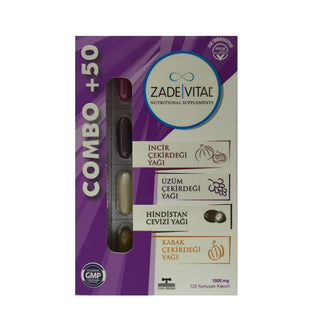 Zade Vital Combo +50 120 Capsules