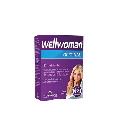 Vitabiotics Wellwoman Original Dietary Supplement for Women - 60 Tablets - Nutritional Support for Overall Health
