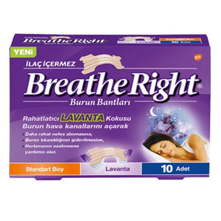 Breathe Right Lavender Nasal Strip