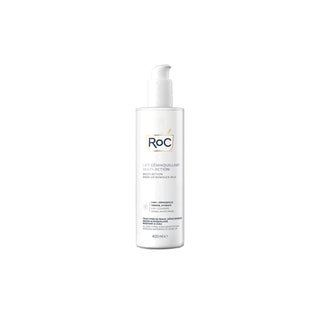 RoC 3-in-1 Makeup Cleansing Milk - 400ml, Multi-functional Skincare Cleanser for Effective Makeup Removal RoC 3-in-1 Makeup Cleansing Milk - Simplify Your Skincare Makeup Cleansing Milk, RoC 3-in-1 Cleanser, Skincare Cleansing Products, Multi-functional Cleansers, Makeup Removal Products, Facial Cleansers, Skincare Routine Simplification, Gentle Makeup Remover, Effective Cleansing Solution, Busy Morning Essentials, Skincare for Various Skin Types, Cosmetic Cleansing Products